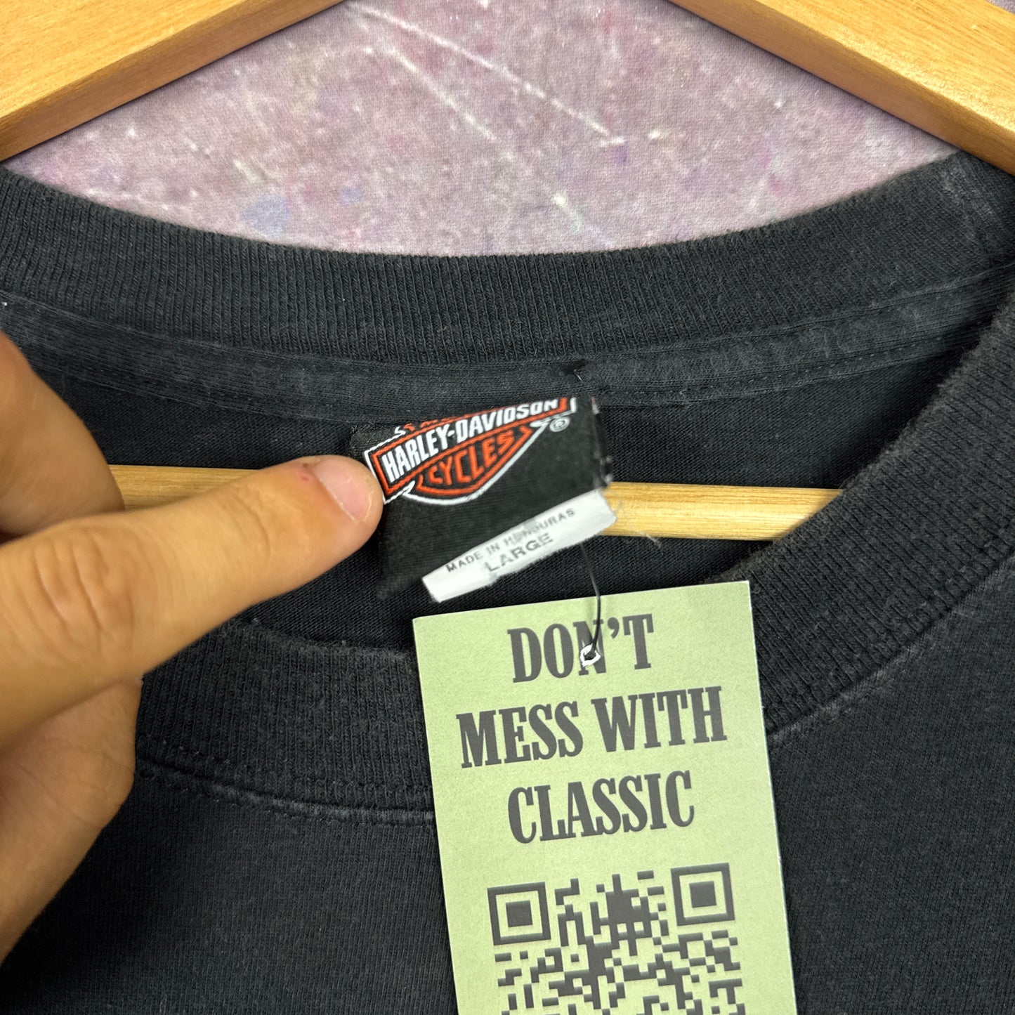 00s Black Harley Davidson Shirt 3193