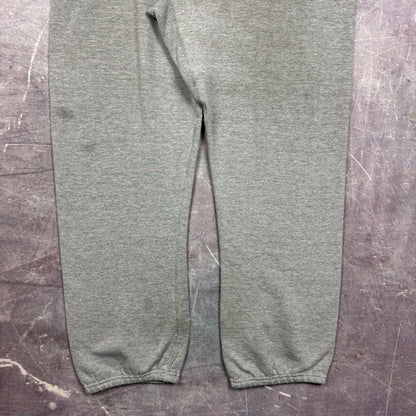 90s Heather Gray DHA Harvard Russell Athletic Jogger Baggy Sweatpants 36x31.5 2112