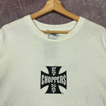 00s White West Coast Choppers Shirt 3122
