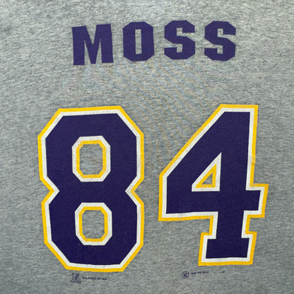 1998 Grey Minnesota Vikings Randy Moss Shirt 4160