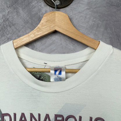 1995 White Indianapolis 500 Tee 3904