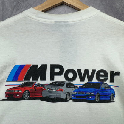 00s White BMW M Power Shirt 3953