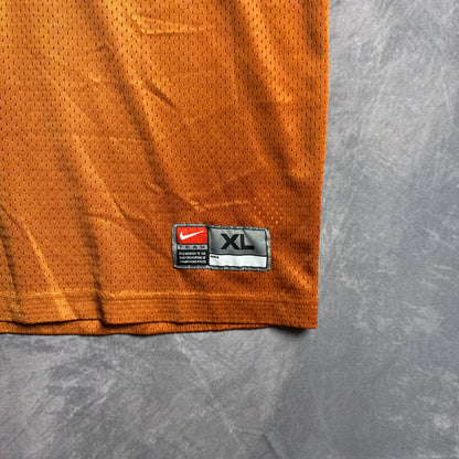 00s Orange Texas Longhorns Nike #11 Football Jersey 4613