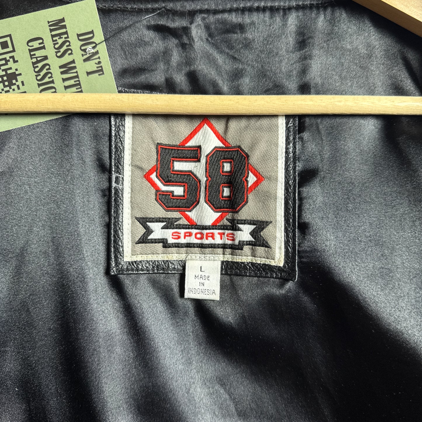 90s Black Texas Longhorns Leather Jacket 4584