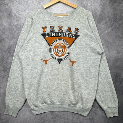90s Grey Texas Longhorns Crewneck Sweatshirt 4366