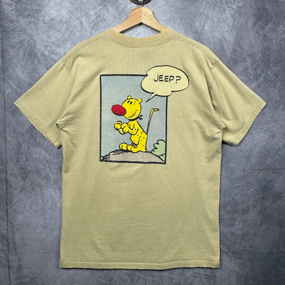 00s Brown Jeep Shirt 3980