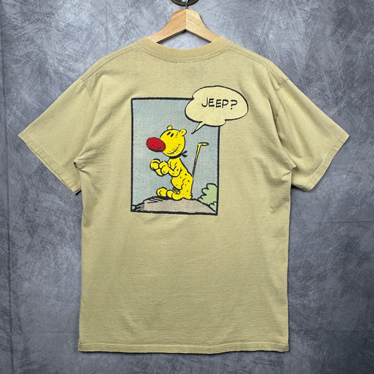 00s Brown Jeep Shirt 3980