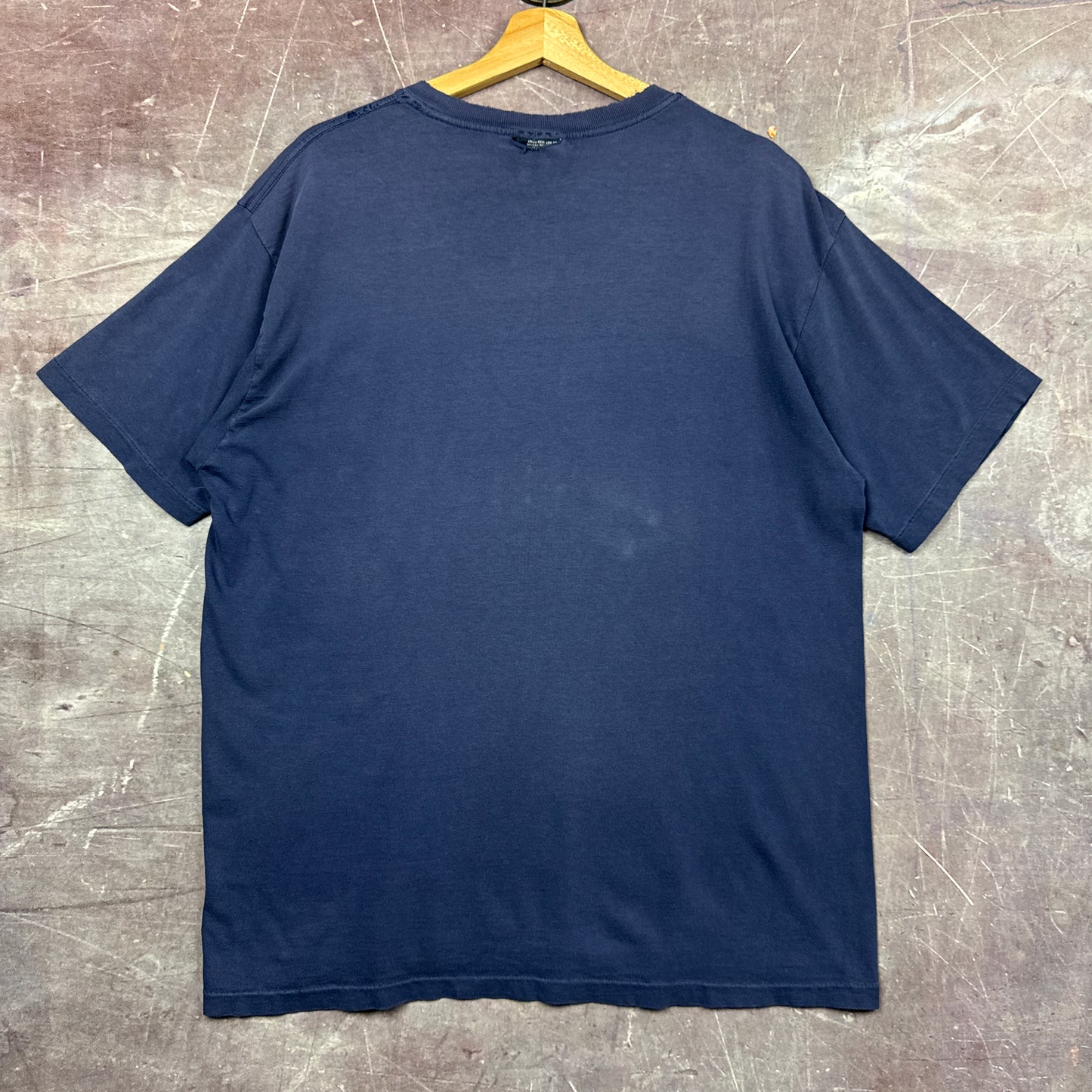 90s Navy Blue Polo Bear Shirt 3593