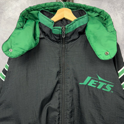 90s Black New York Jets Pro Player Jacket 4070
