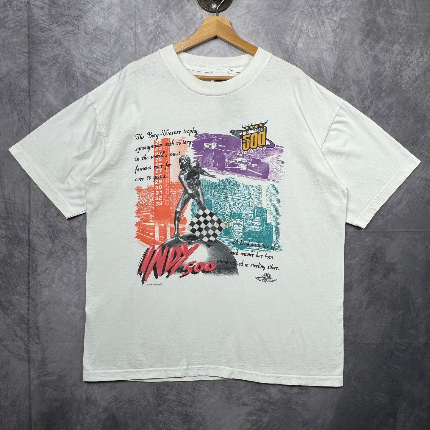 1996 White Indianapolis 500 Shirt 3946