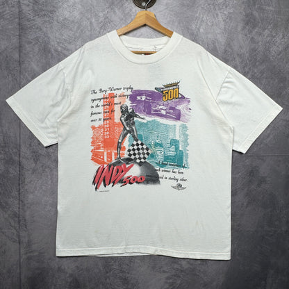 1996 White Indianapolis 500 Shirt 3946