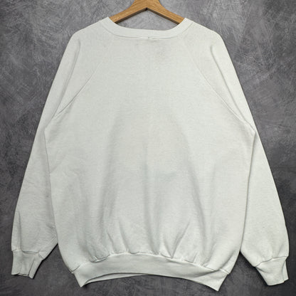 1991 White Cotton Bowl Texas Longhorns Crewneck Sweatshirt 4362
