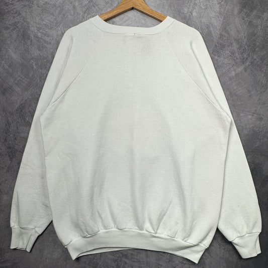 1991 White Cotton Bowl Texas Longhorns Crewneck Sweatshirt 4362