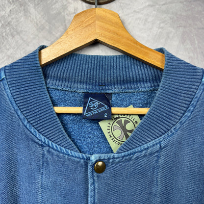 90s Blue Porsche Bomber Jacket 4003