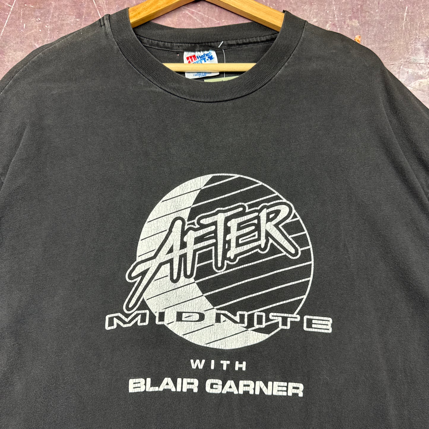 90s Black After Midnite With Blair Garner Tee 3811