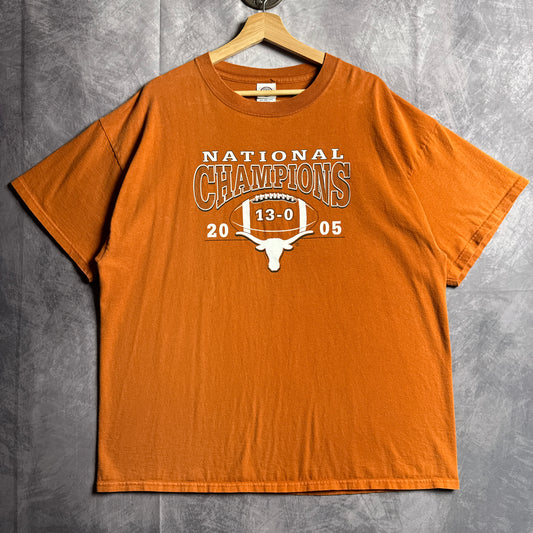 2005 Orange Texas Longhorns National Champions Shirt 4500