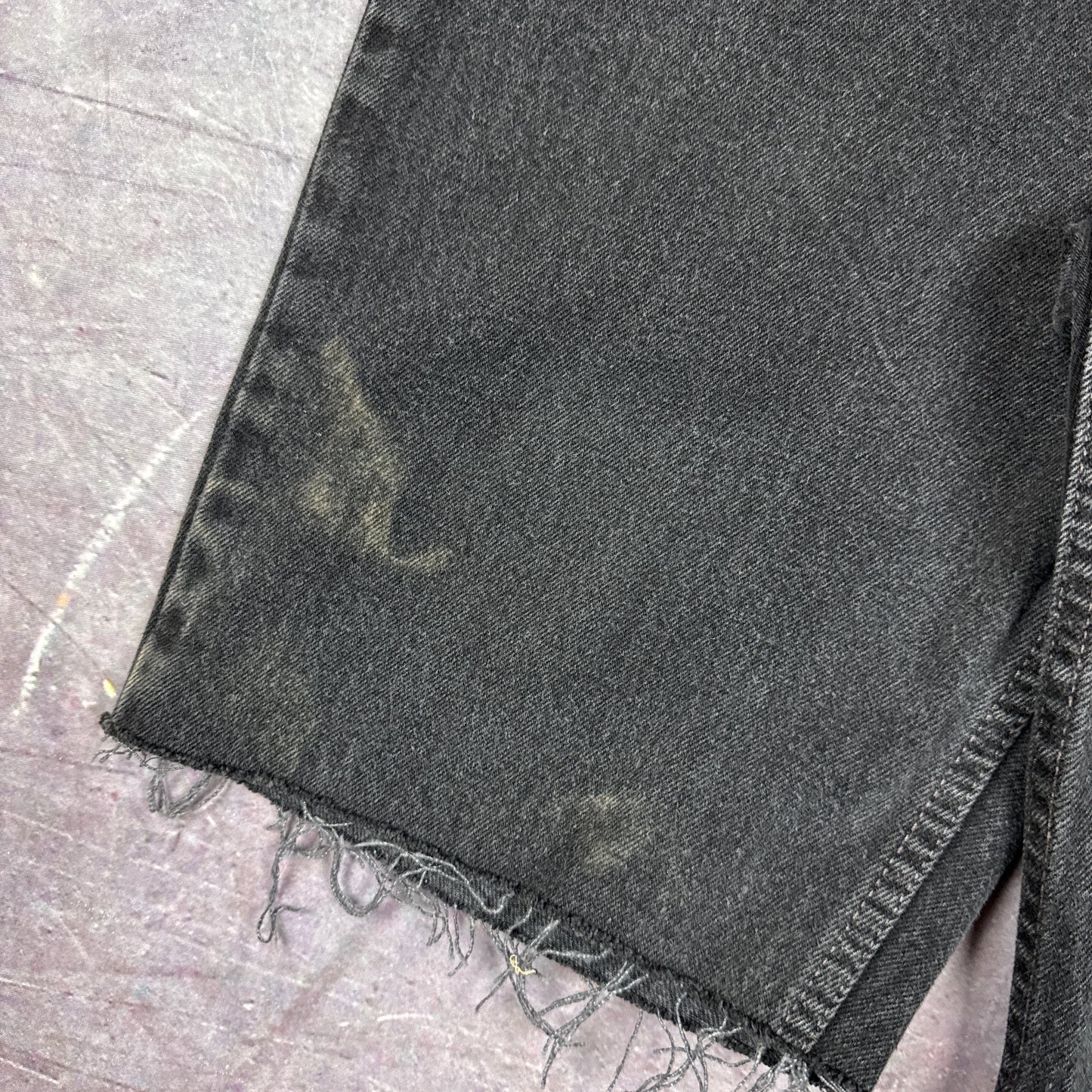 90s Black Levi's 512 Denim Shorts 29x10 2739