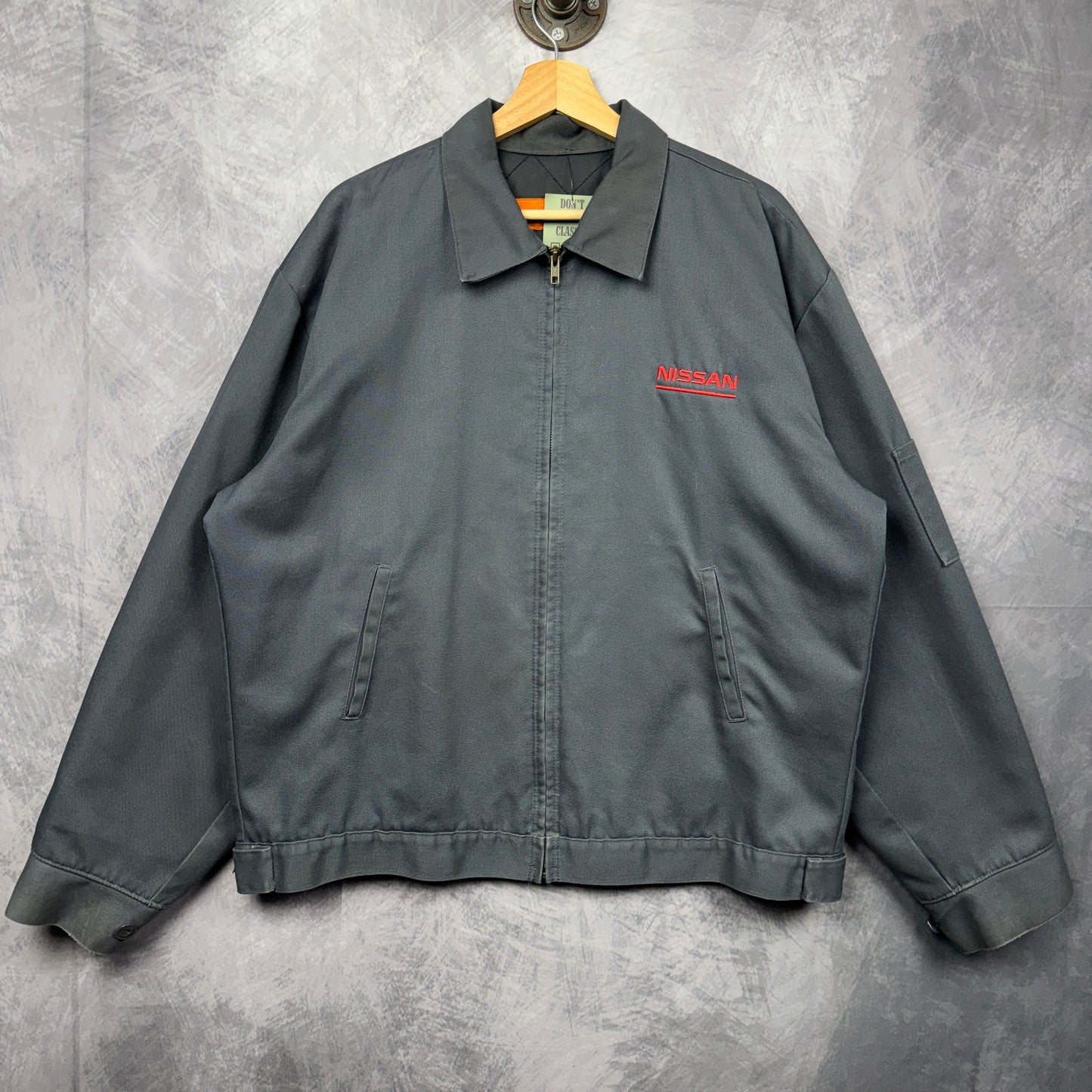 90s Grey Nissan Work Jacket 4013