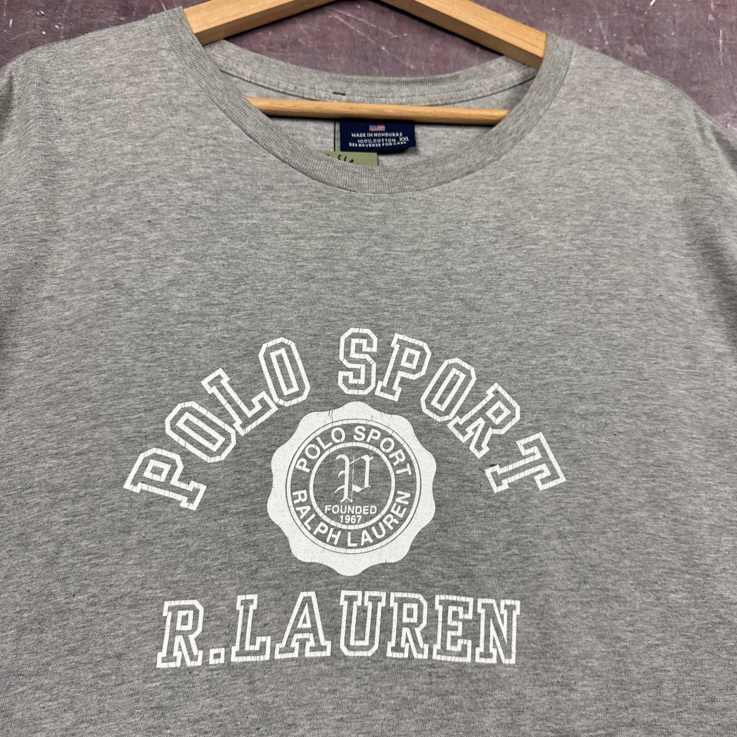 90s Grey Polo Sport Ralph Lauren Shirt 3623