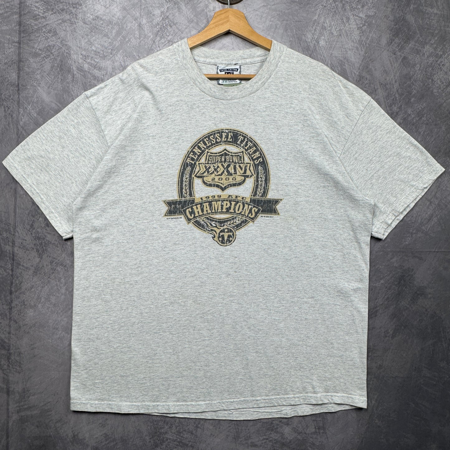 1999 Grey Tennessee Titans Shirt 4279
