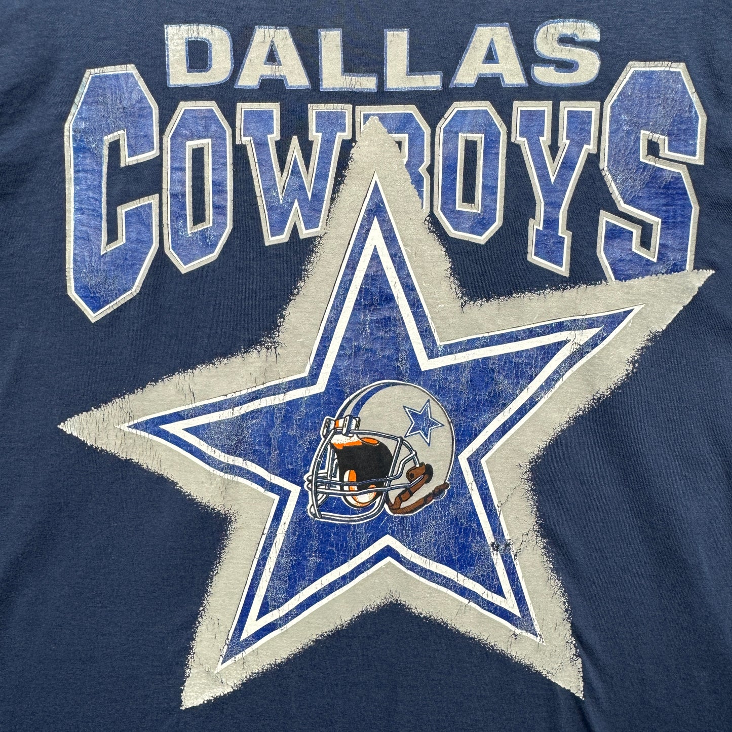 90s Blue Dallas Cowboys Longsleeve Shirt 4261