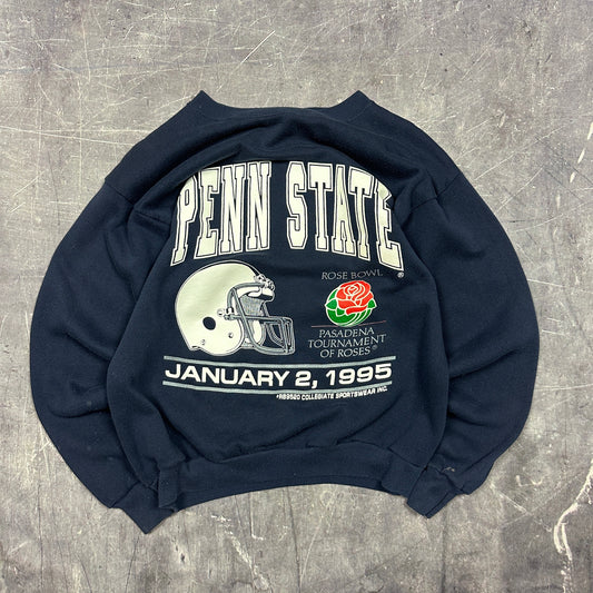 1995 Penn State Rose Bowl Graphic Crewneck Sweatshirt M Z17