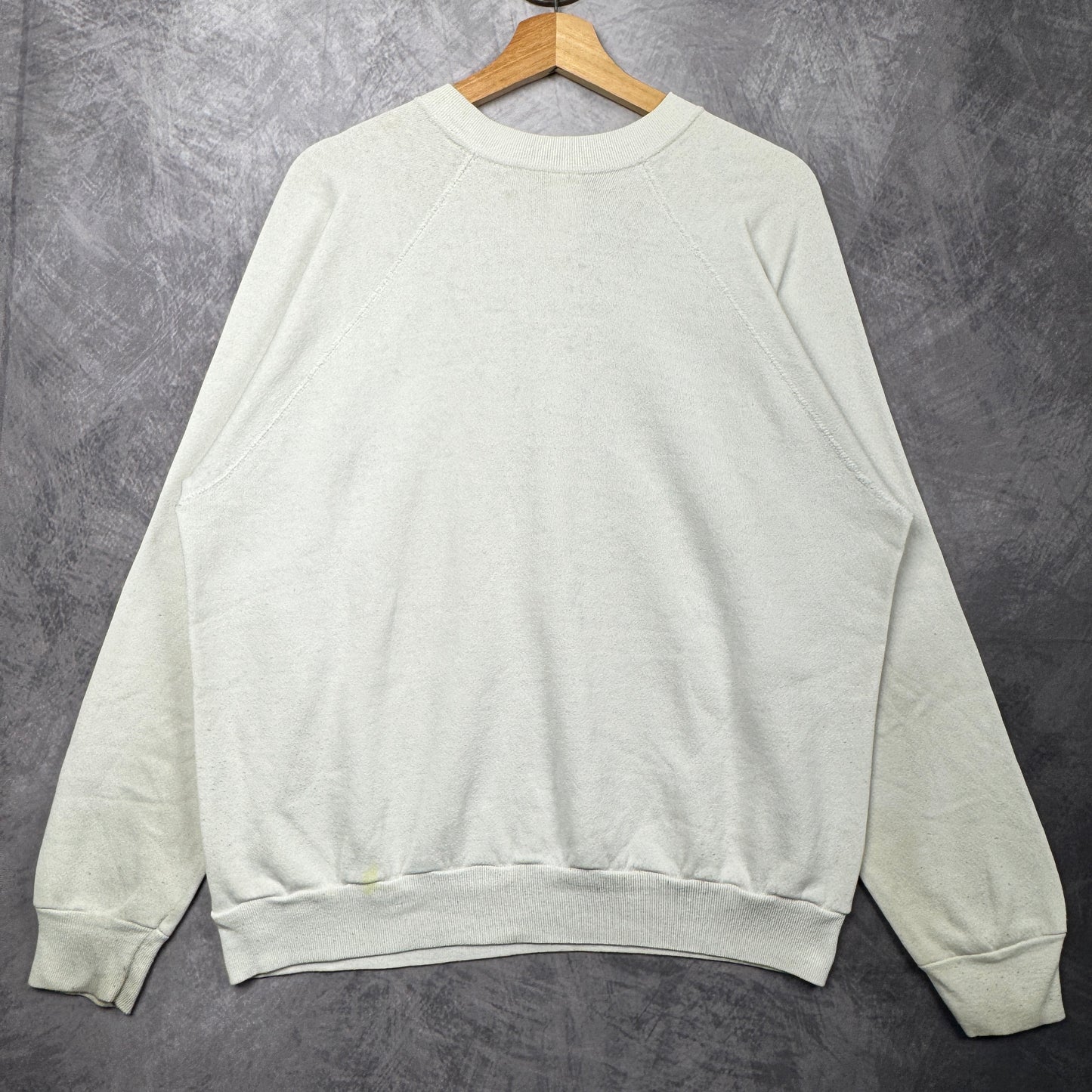 80s White Texas Longhorns Crewneck Sweatshirt 4361