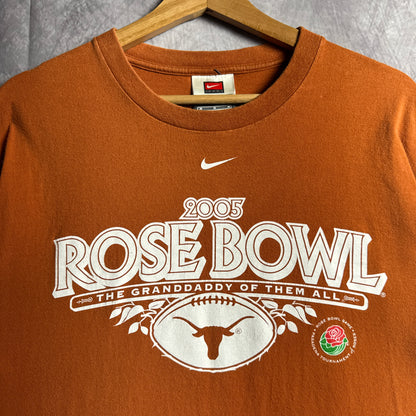 2005 Orange Texas Longhorns Nike Rose Bowl Shirt 4499
