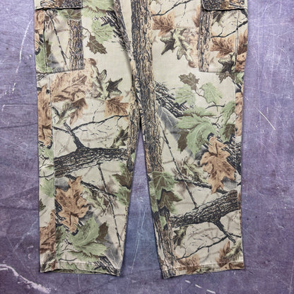 90s RealTree Camo Ranger Baggy Cargo Pants 37x31 2035
