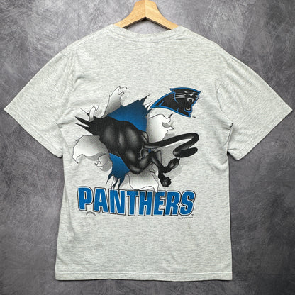 1993 Grey Carolina Panthers Shirt 4225