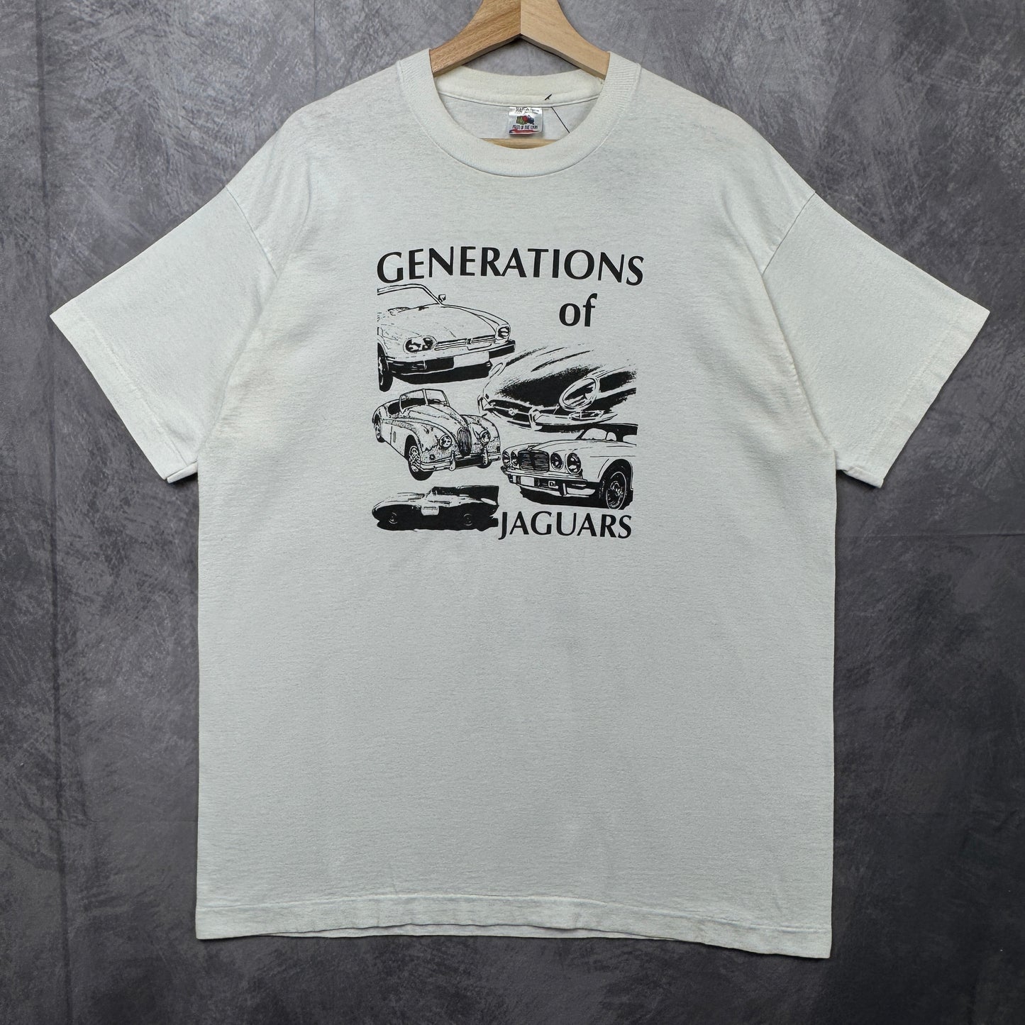 90s White Jaguar Shirt 3913