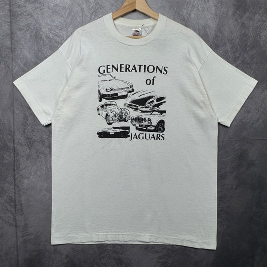 90s White Jaguar Shirt 3913