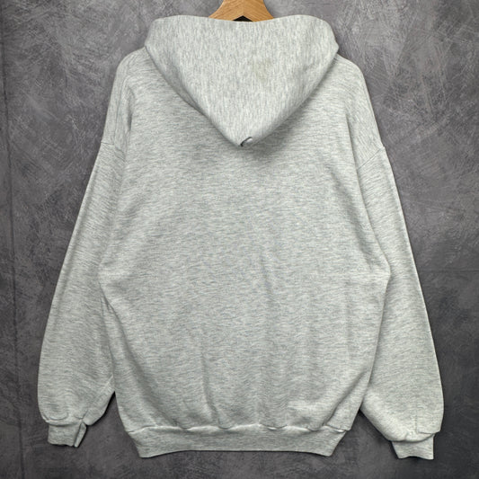 90s Grey Raiders Hoodie 4138