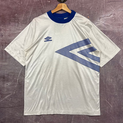 90s Umbro White Soccer Jersey 3613