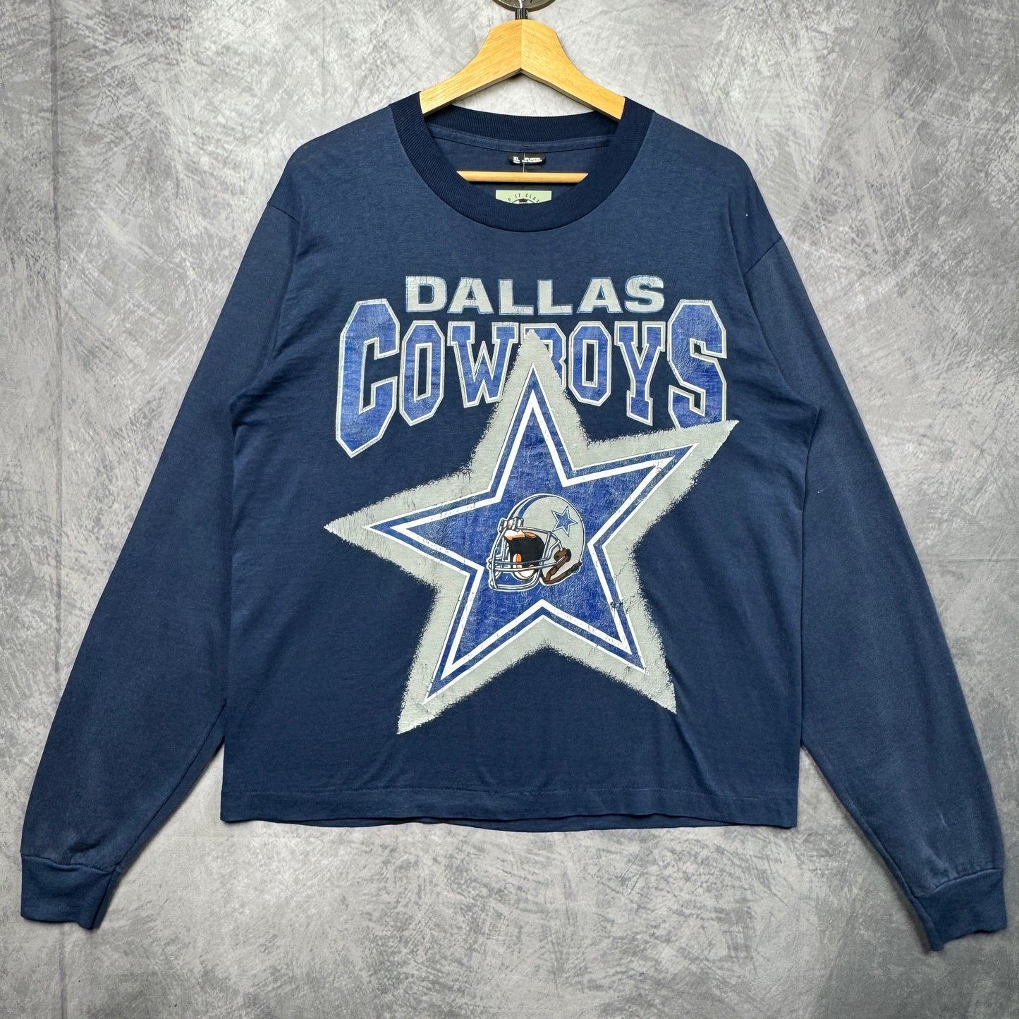 90s Blue Dallas Cowboys Longsleeve Shirt 4261