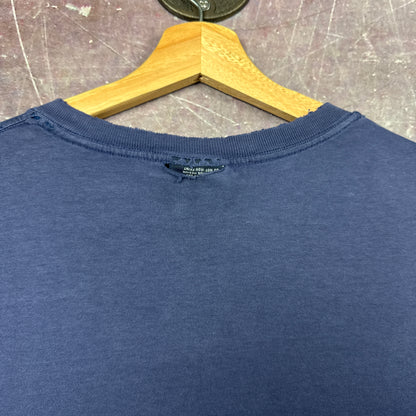 90s Navy Blue Polo Bear Shirt 3593