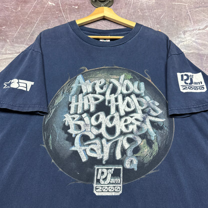 2000 Blue BET Def Jam Rap Shirt 3548