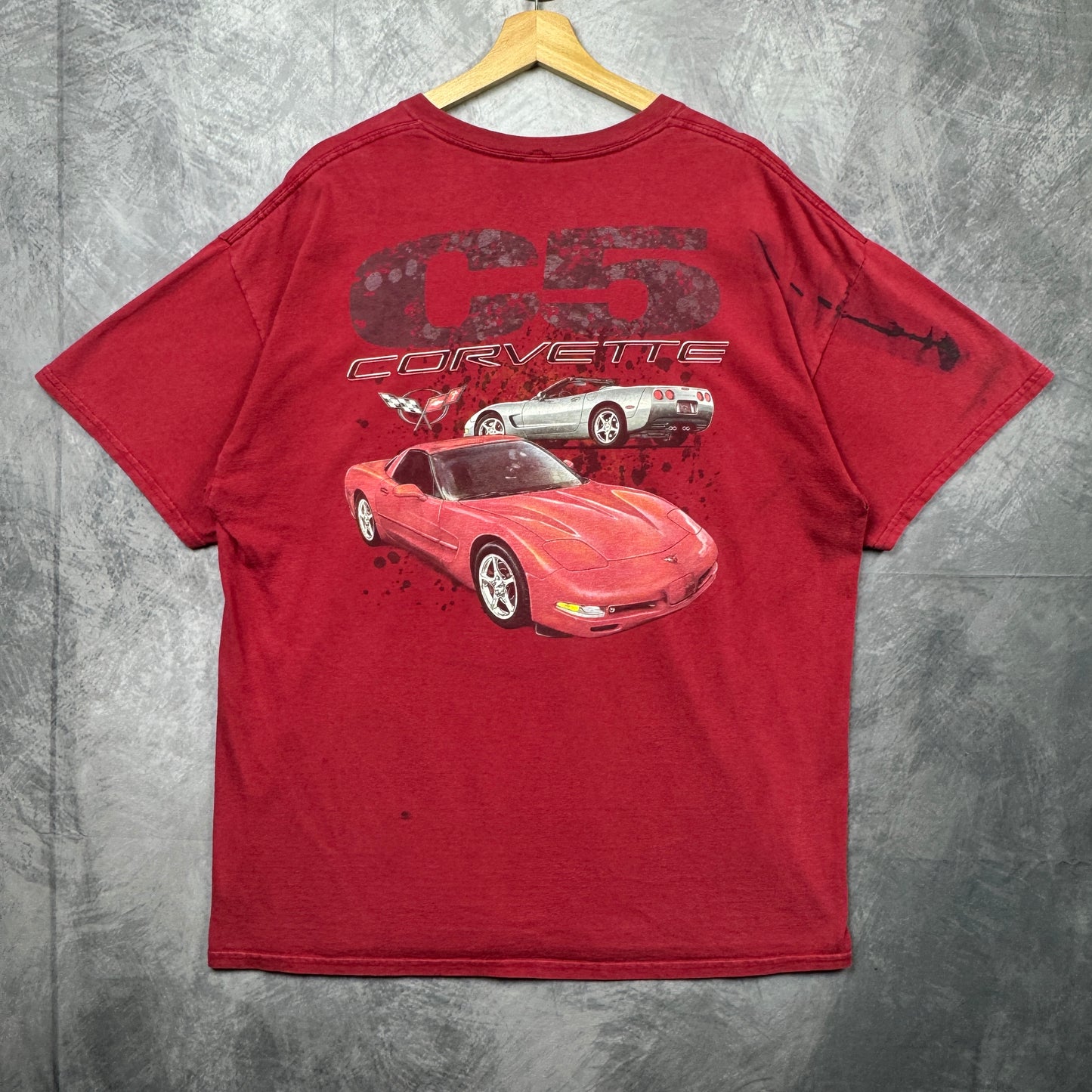 00s Red C5 Corvette Shirt 3963
