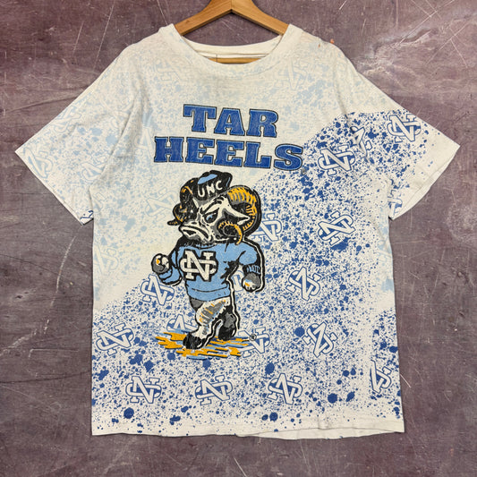 90s White North Carolina Tar Heels Shirt 3301