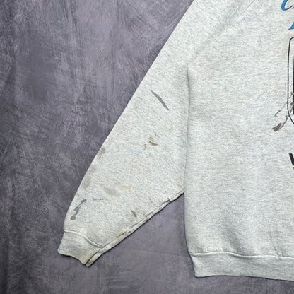 90s Grey Dodge Viper RT Crewneck Sweatshirt 3986