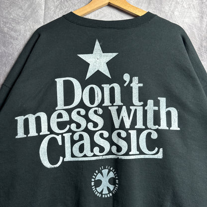 Black Don’t Mess With Classic Texas Longhorns Crewneck Sweatshirt 4398