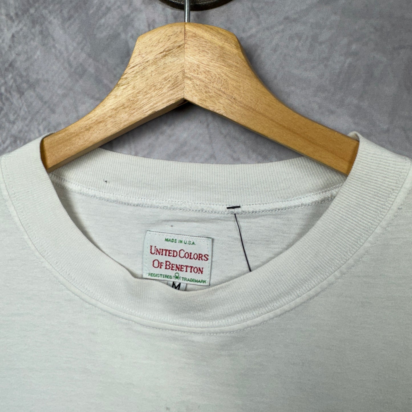 90s White Benetton Formula 1 Shirt 3956