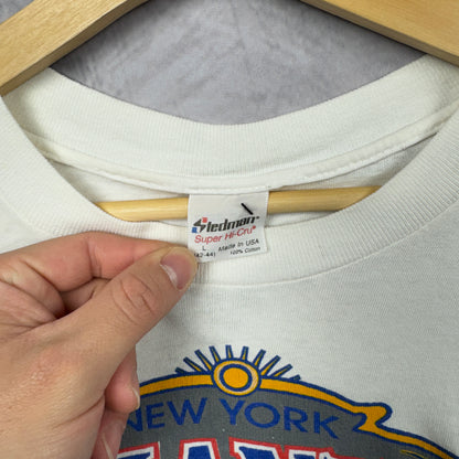 1990 White New York Giants Superbowl XXV Shirt 4252