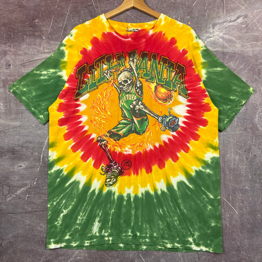 1996 Tie-Dye Lithuania Basketball Shirt 3293