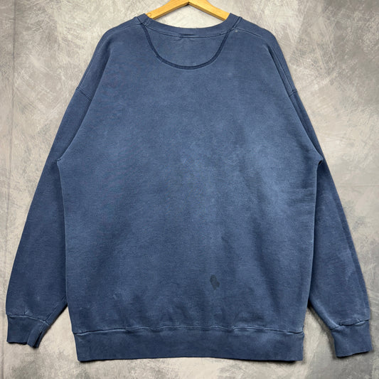 90s Blue Texas Longhorns Crewneck Sweatshirt 4360