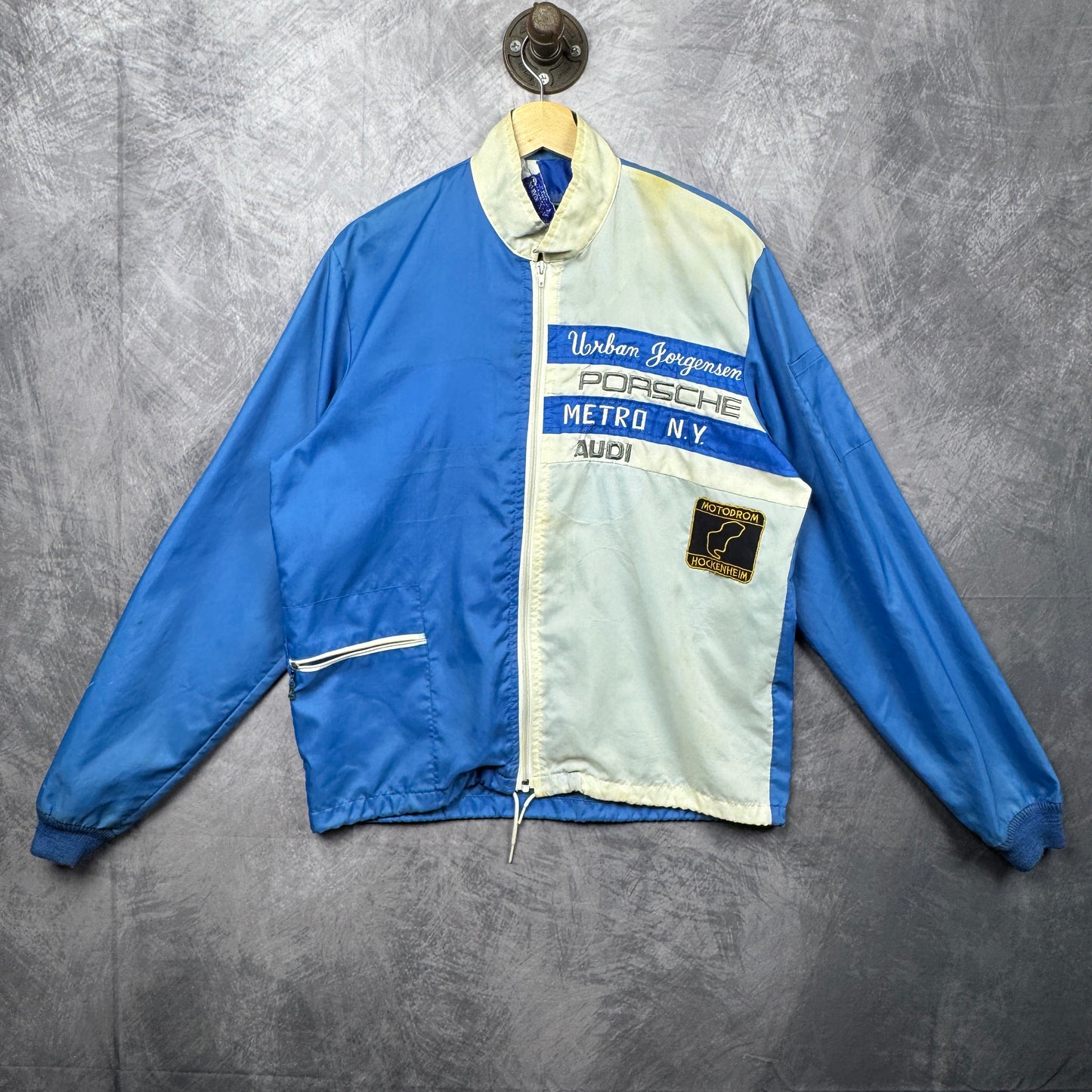 80s Blue Porsche Racing Jacket 4032