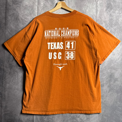 2005 Orange Texas Longhorns National Champions Shirt 4500