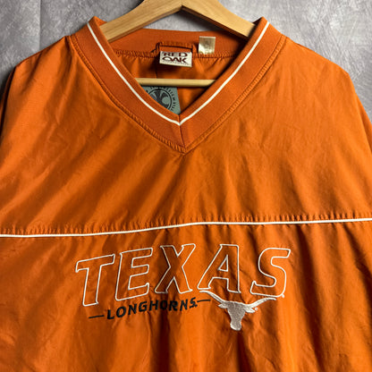00s Orange Texas Longhorns Pullover Warmup 4580