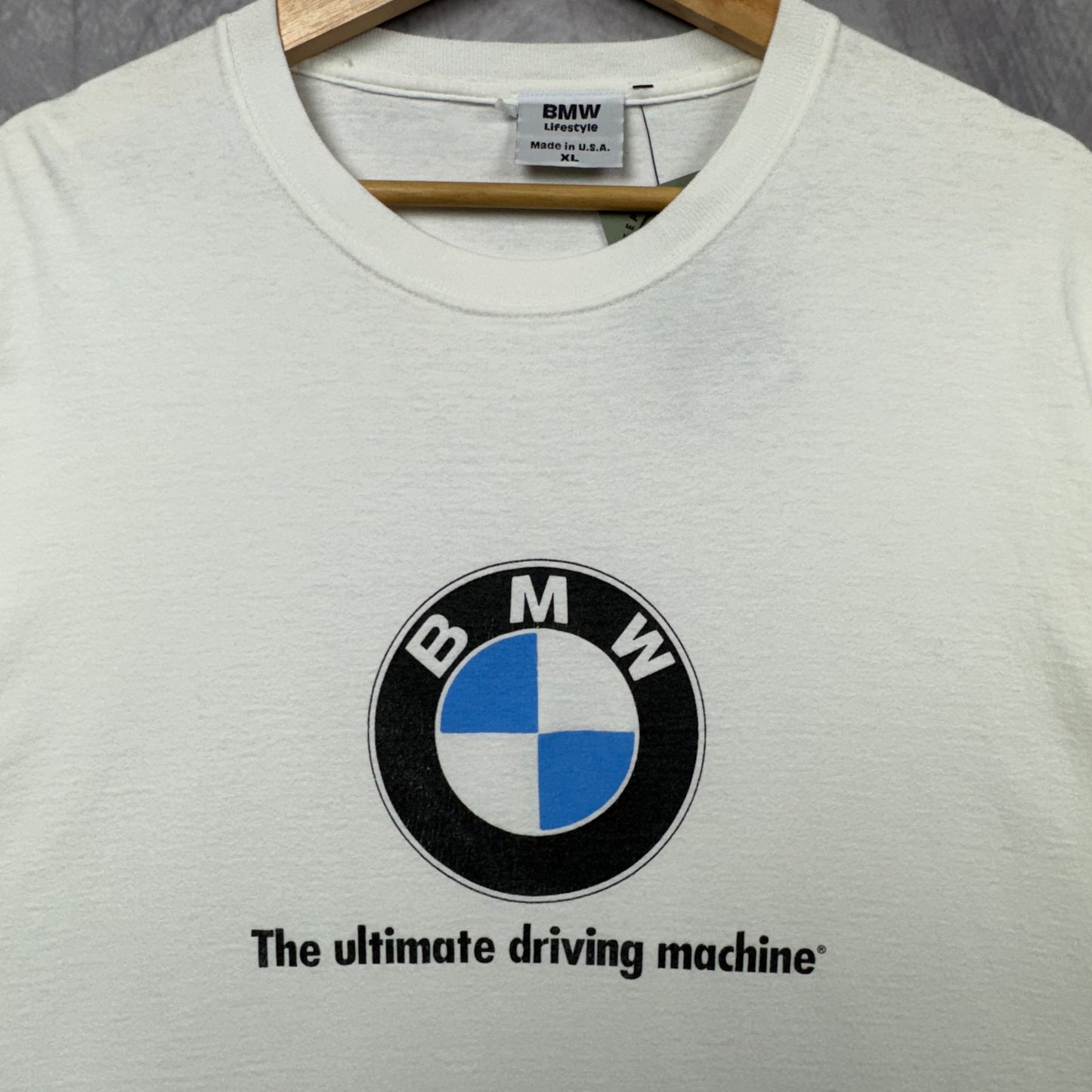 90s White BMW Shirt 3923