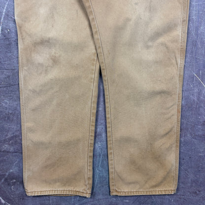 Early 00s Tan Brown Dickies Carpenter Work Pants 36x30.5 2147